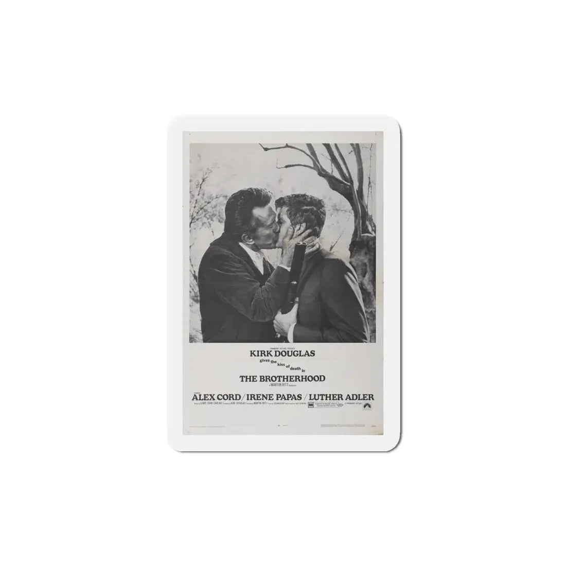 The Brotherhood 1968 Movie Poster Refrigerator Magnet 5 Inch - The Sticker Space