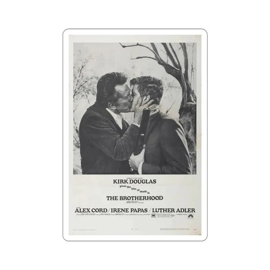 The Brotherhood 1968 Movie Poster STICKER Vinyl Die-Cut Decal 6 Inch - The Sticker Space