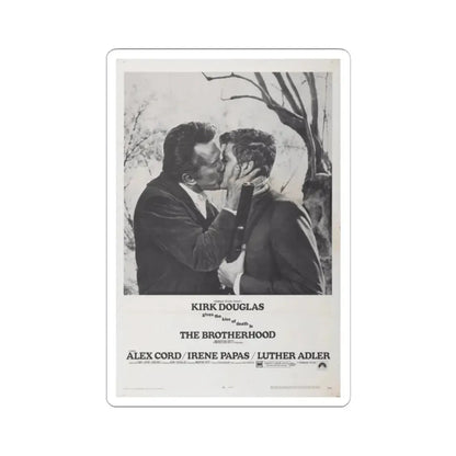 The Brotherhood 1968 Movie Poster - STICKER Vinyl Kiss-Cut Decal 2 Inch White - The Sticker Space