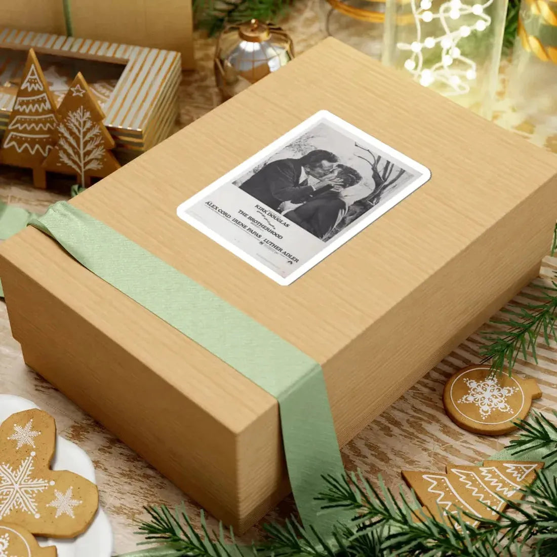 The Brotherhood 1968 Movie Poster - STICKER Vinyl Kiss-Cut Decal - The Sticker Space