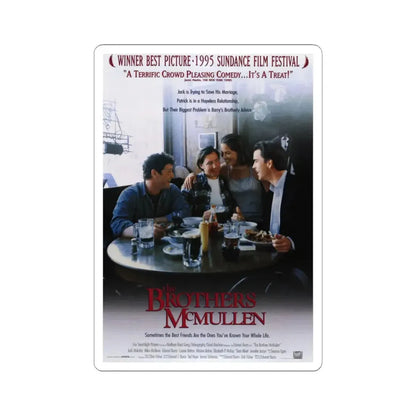 The Brothers McMullen 1995 Movie Poster - STICKER Vinyl Kiss-Cut Decal 3 Inch White - The Sticker Space