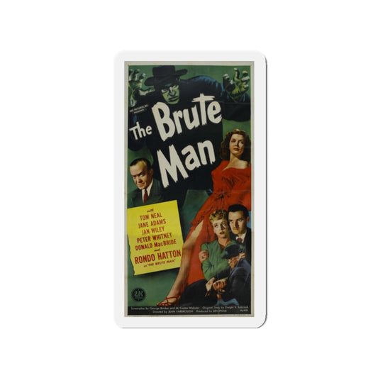 THE BRUTE MAN 1946 Movie Poster - Refrigerator Magnet-2" x 2"-The Sticker Space