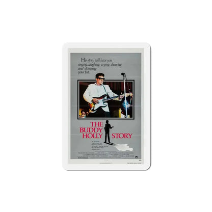 The Buddy Holly Story 1978 Movie Poster Refrigerator Magnet 4 Inch - The Sticker Space