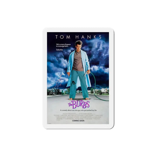 The 'burbs 1989 Movie Poster Refrigerator Magnet 2 Inch - The Sticker Space