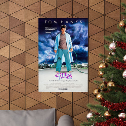 THE 'BURBS 1989 - Paper Movie Poster-The Sticker Space