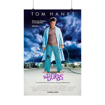 THE 'BURBS 1989 - Paper Movie Poster 20″ x 30″ Matte - The Sticker Space