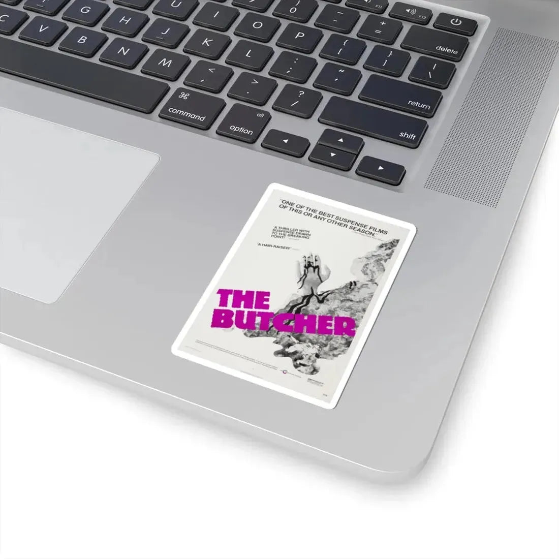 THE BUTCHER 1970 Movie Poster - STICKER Vinyl Kiss-Cut Decal - The Sticker Space