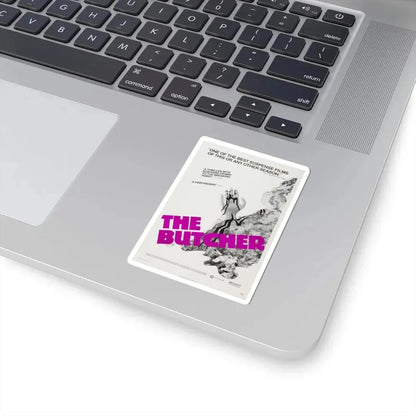 THE BUTCHER 1970 Movie Poster - STICKER Vinyl Kiss-Cut Decal - The Sticker Space