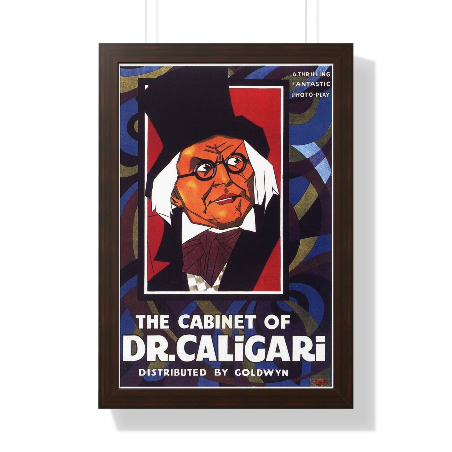 THE CABINET OF DR. CALIGARI (2) 1920 - Framed Movie Poster-16″ x 24″-The Sticker Space