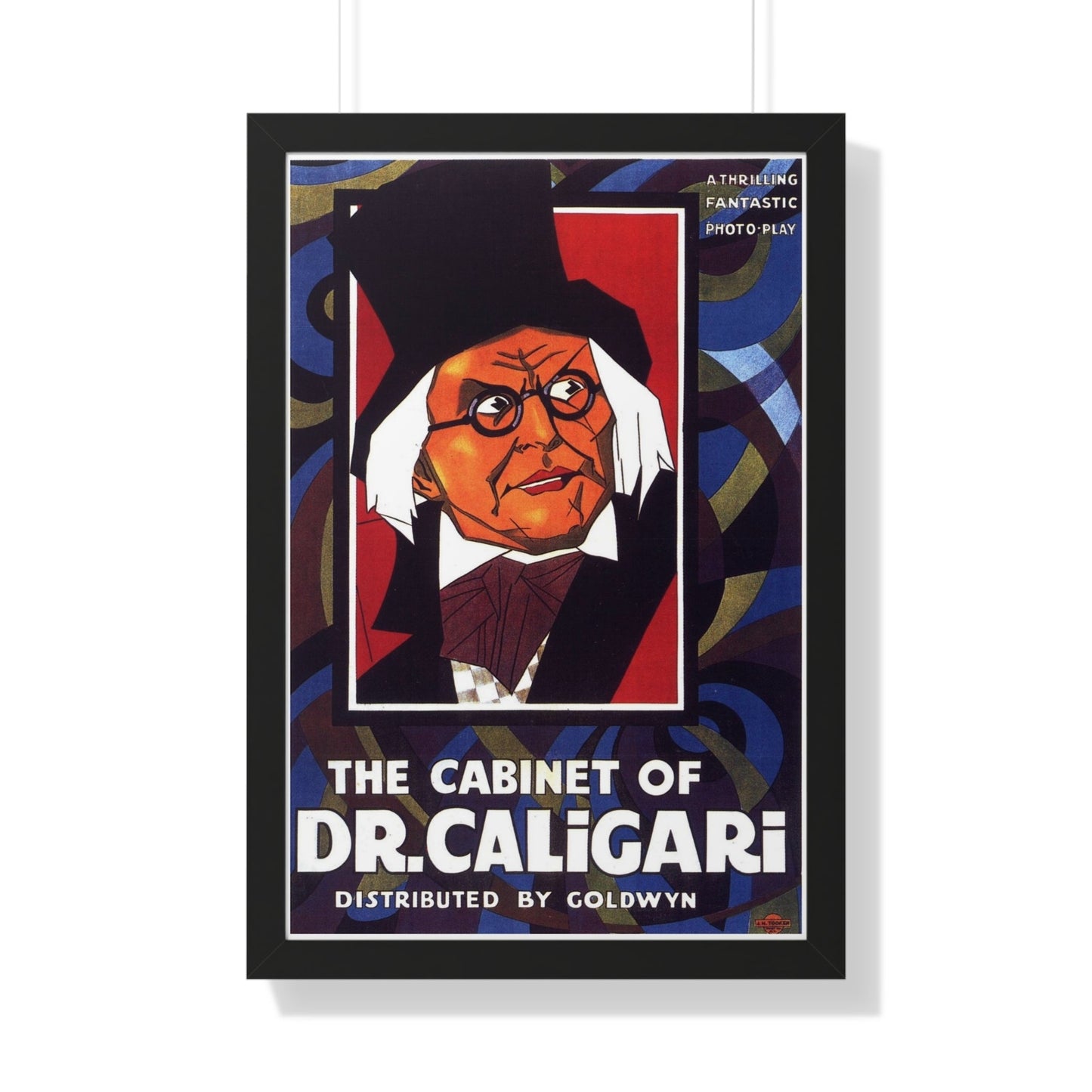 THE CABINET OF DR. CALIGARI (2) 1920 - Framed Movie Poster-20" x 30"-The Sticker Space