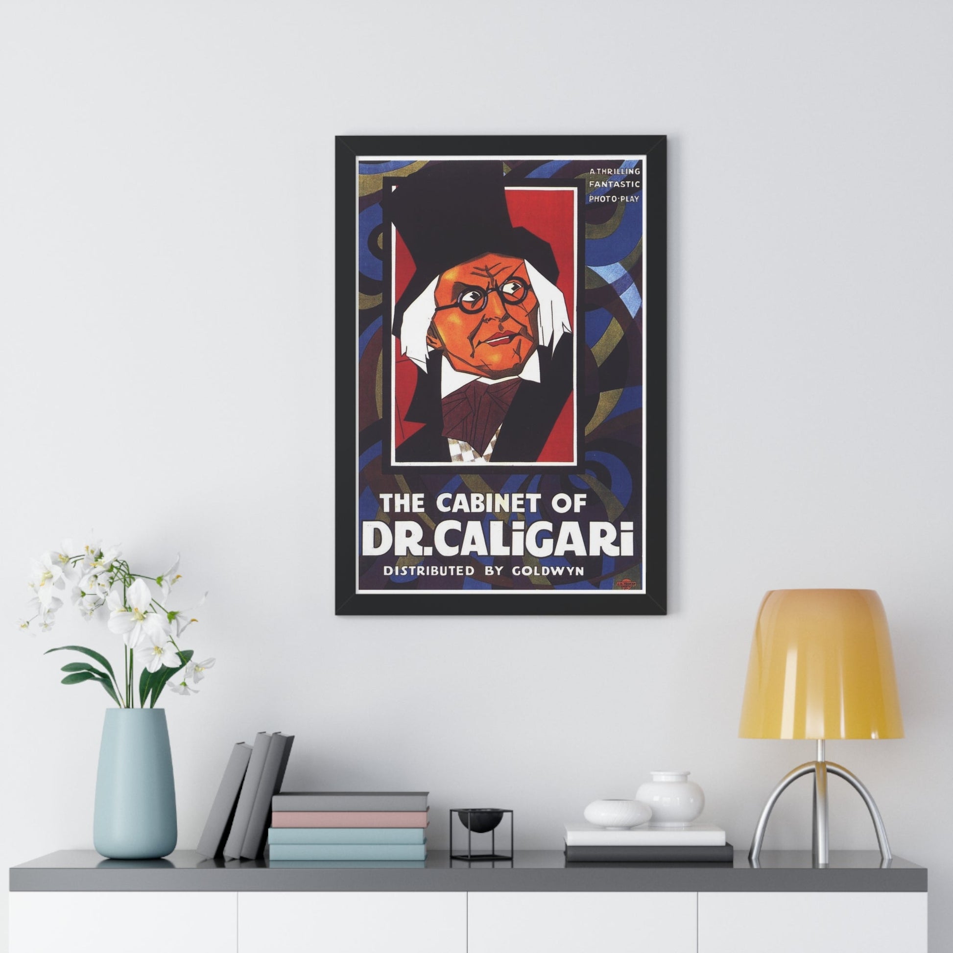 THE CABINET OF DR. CALIGARI (2) 1920 - Framed Movie Poster-The Sticker Space