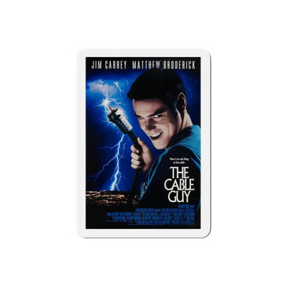 The Cable Guy 1996 Movie Poster Refrigerator Magnet 2 Inch - The Sticker Space