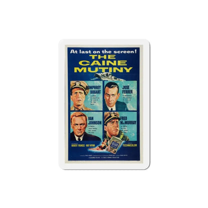 The Caine Mutiny 1954 Movie Poster Refrigerator Magnet 3 Inch - The Sticker Space