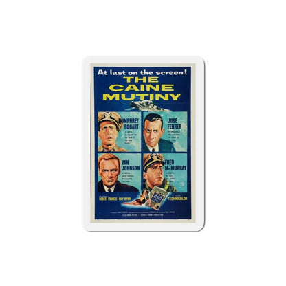 The Caine Mutiny 1954 Movie Poster Refrigerator Magnet 4 Inch - The Sticker Space