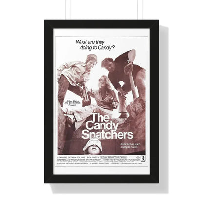 THE CANDY SNATCHERS 1973 - Framed Movie Poster 16″ x 24″ Black - The Sticker Space