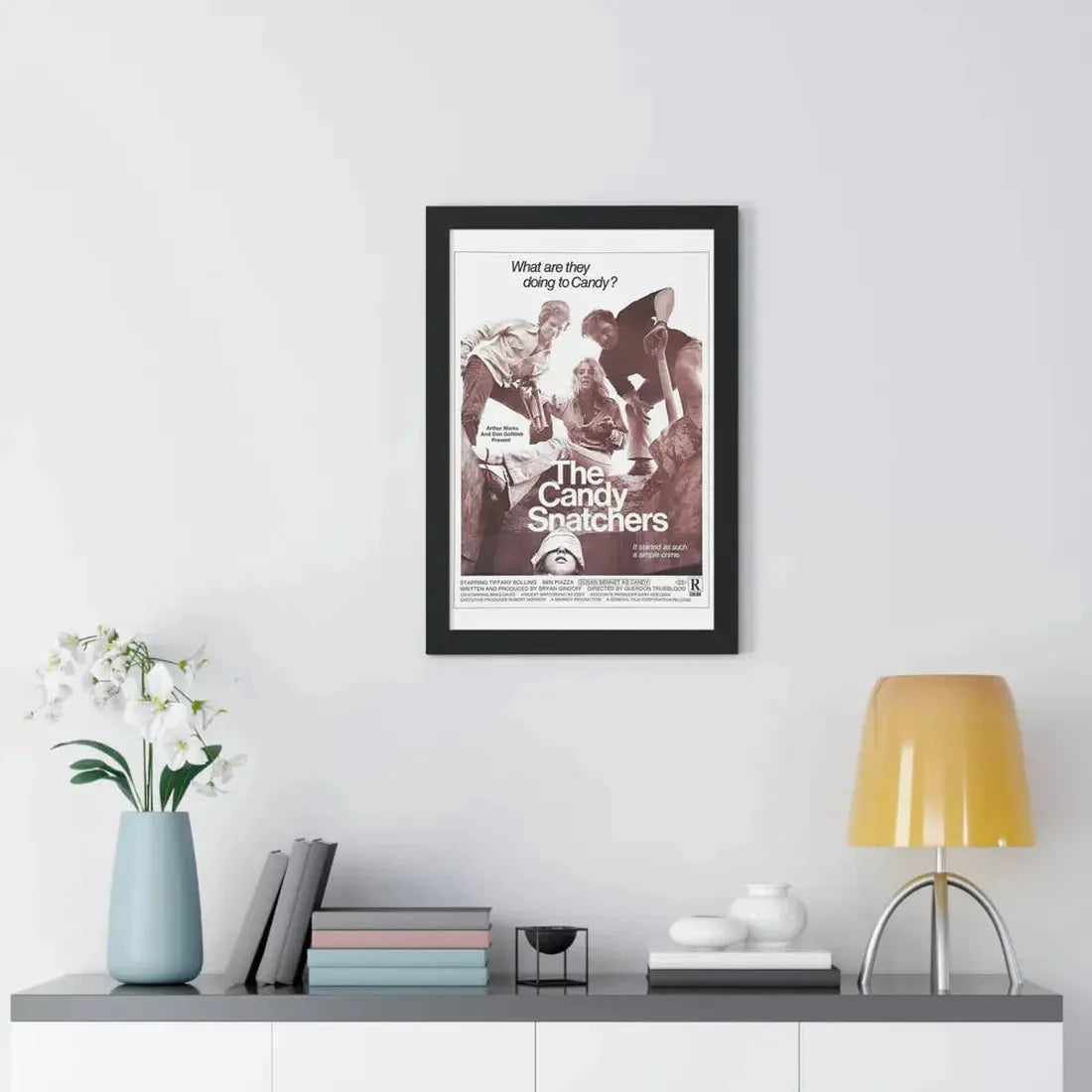 THE CANDY SNATCHERS 1973 - Framed Movie Poster - The Sticker Space