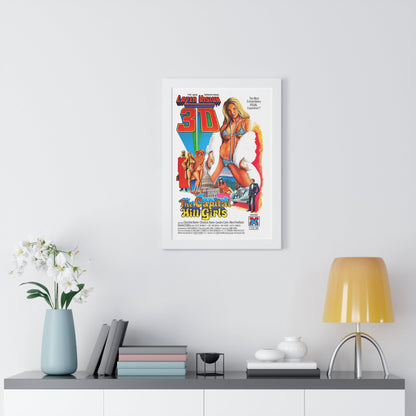 THE CAPITAL HILL GIRLS 1977 - Framed Movie Poster-The Sticker Space