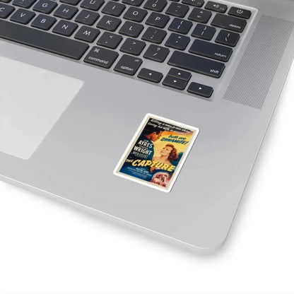 The Capture 1950 Movie Poster - STICKER Vinyl Kiss-Cut Decal - The Sticker Space