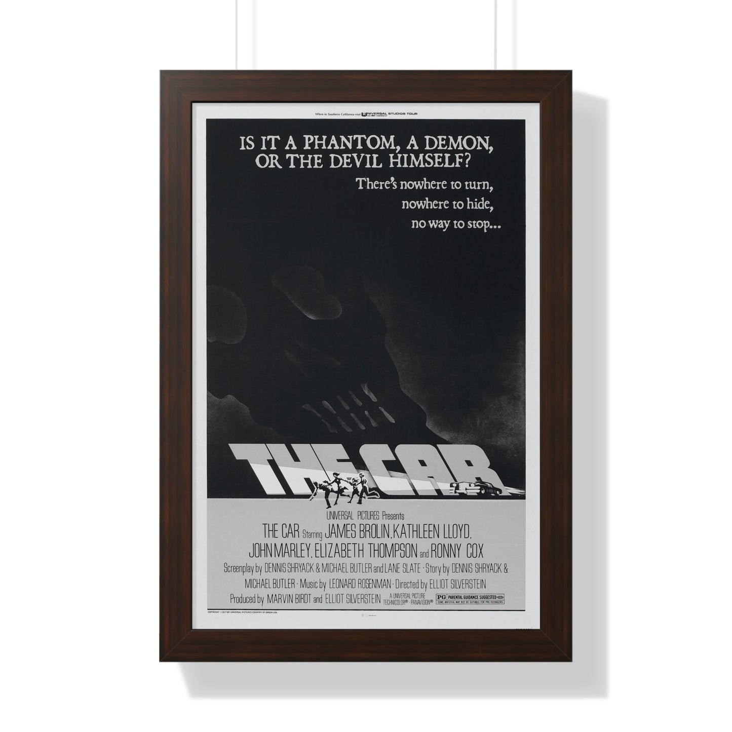 THE CAR 1977 - Framed Movie Poster-16″ x 24″-The Sticker Space