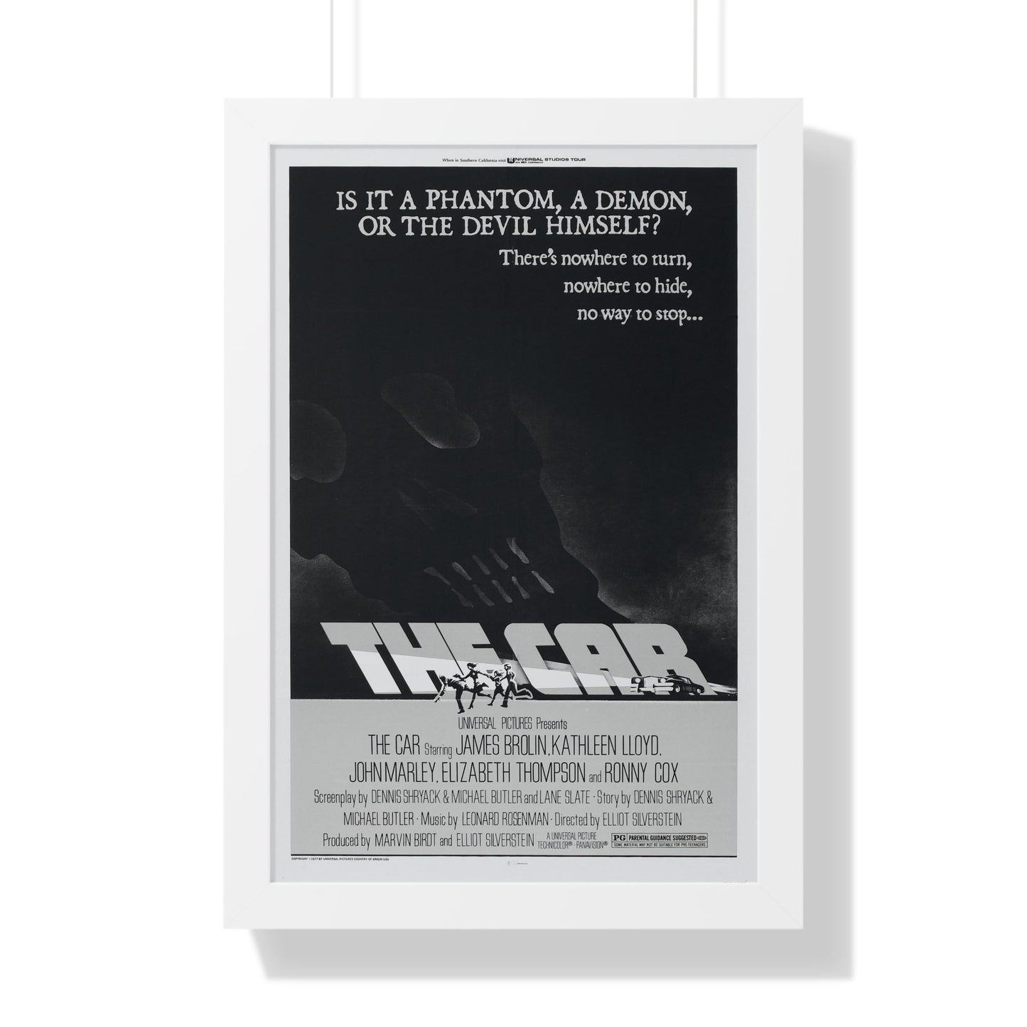 THE CAR 1977 - Framed Movie Poster-16″ x 24″-The Sticker Space