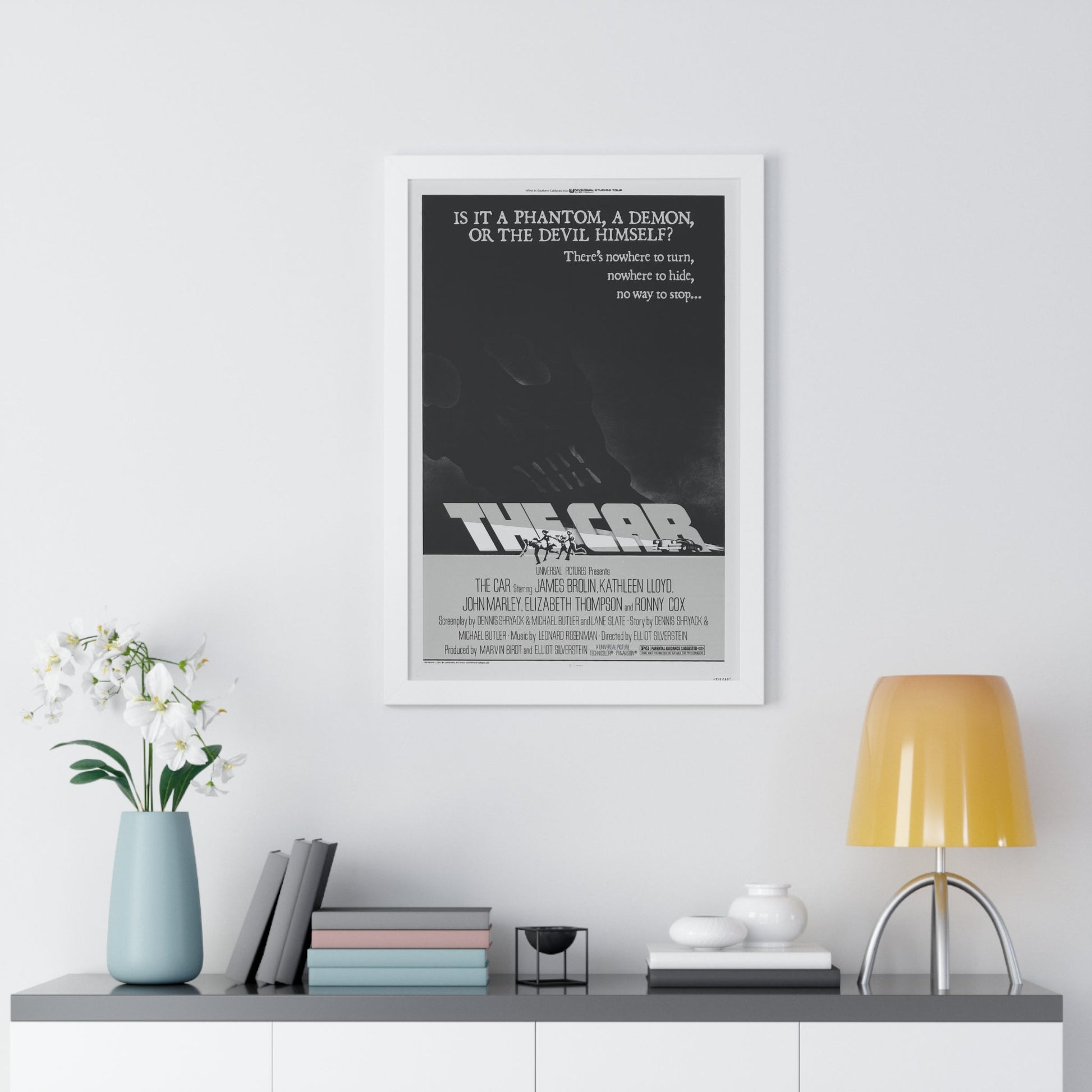 THE CAR 1977 - Framed Movie Poster-The Sticker Space