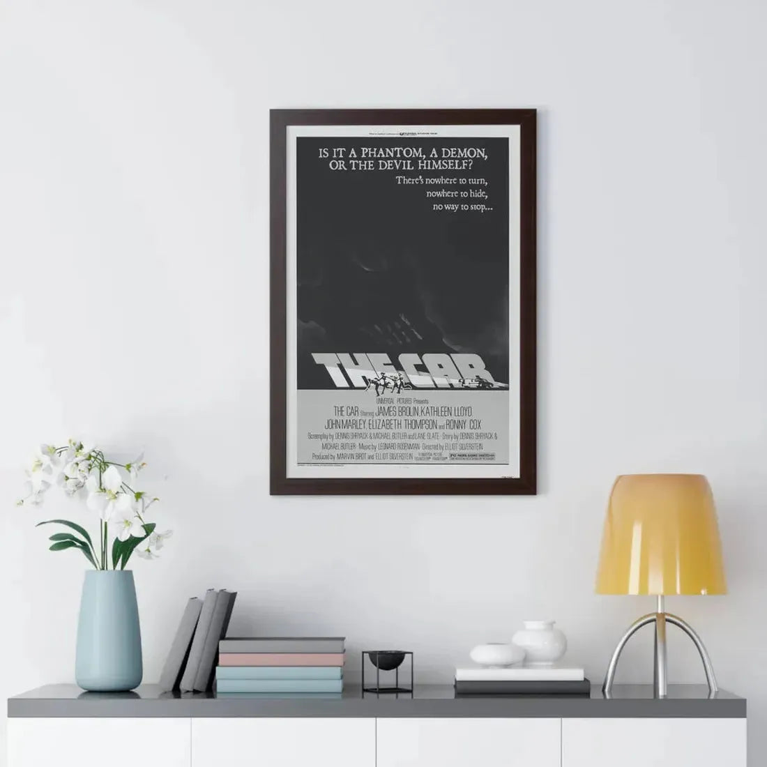 THE CAR 1977 - Framed Movie Poster - The Sticker Space
