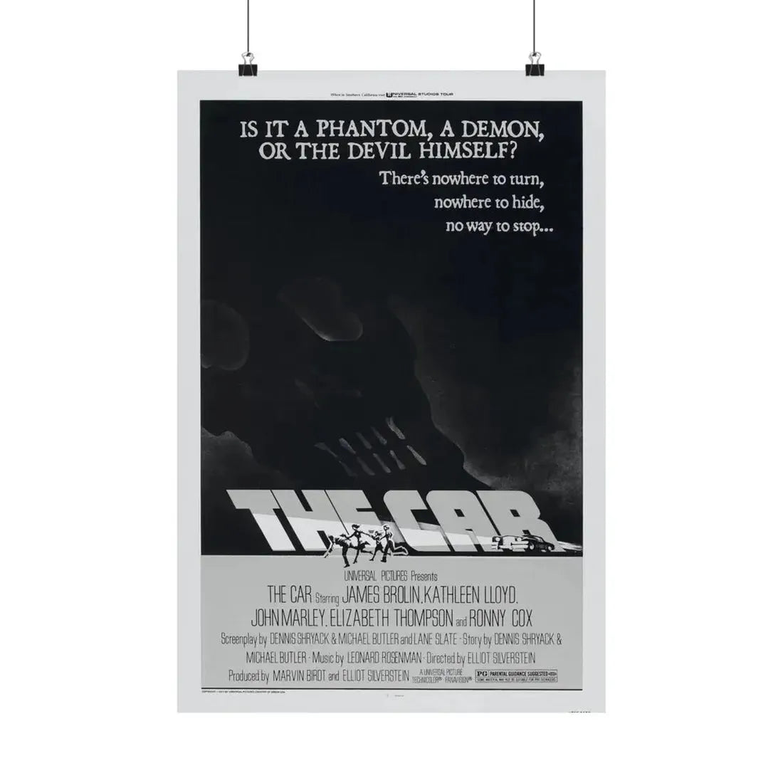 THE CAR 1977 - Paper Movie Poster 16″ x 24″ Matte - The Sticker Space