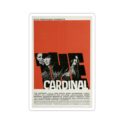 The Cardinal 1963 Movie Poster STICKER Vinyl Die-Cut Decal-3 Inch-The Sticker Space