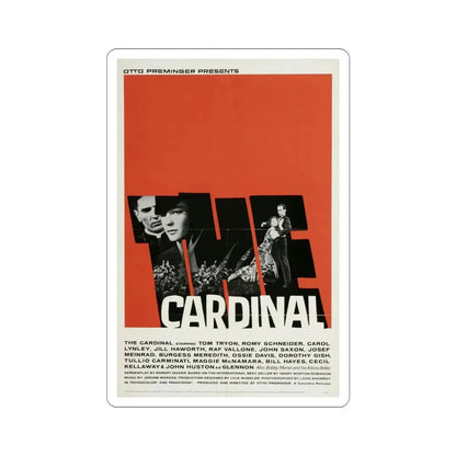 The Cardinal 1963 Movie Poster STICKER Vinyl Die-Cut Decal 4 Inch - The Sticker Space