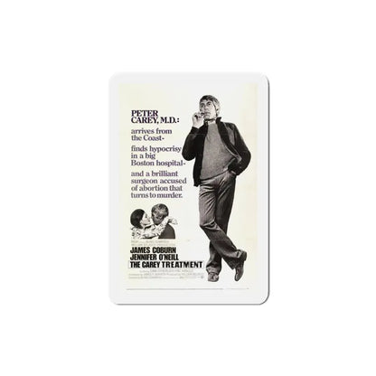 The Carey Treatment 1972 Movie Poster Refrigerator Magnet 3 Inch - The Sticker Space