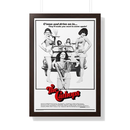 THE CARHOPS 1975 - Framed Movie Poster-20" x 30"-The Sticker Space