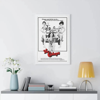 THE CARHOPS 1975 - Framed Movie Poster - The Sticker Space