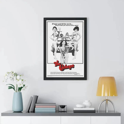 THE CARHOPS 1975 - Framed Movie Poster - The Sticker Space