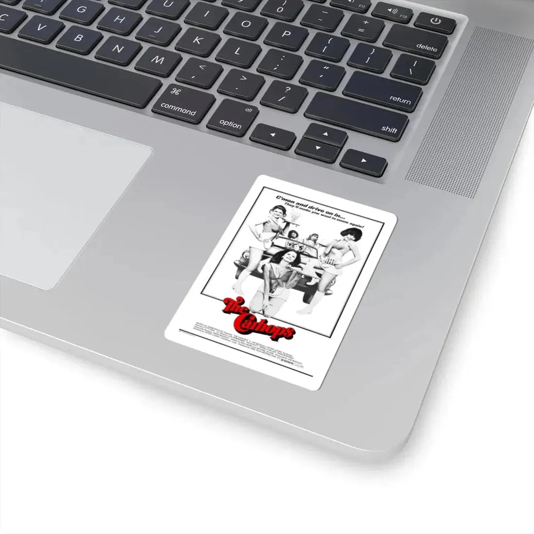 THE CARHOPS 1975 Movie Poster - STICKER Vinyl Kiss-Cut Decal - The Sticker Space