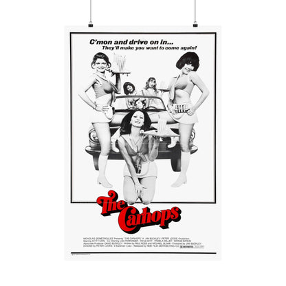 THE CARHOPS 1975 - Paper Movie Poster-24″ x 36″-The Sticker Space