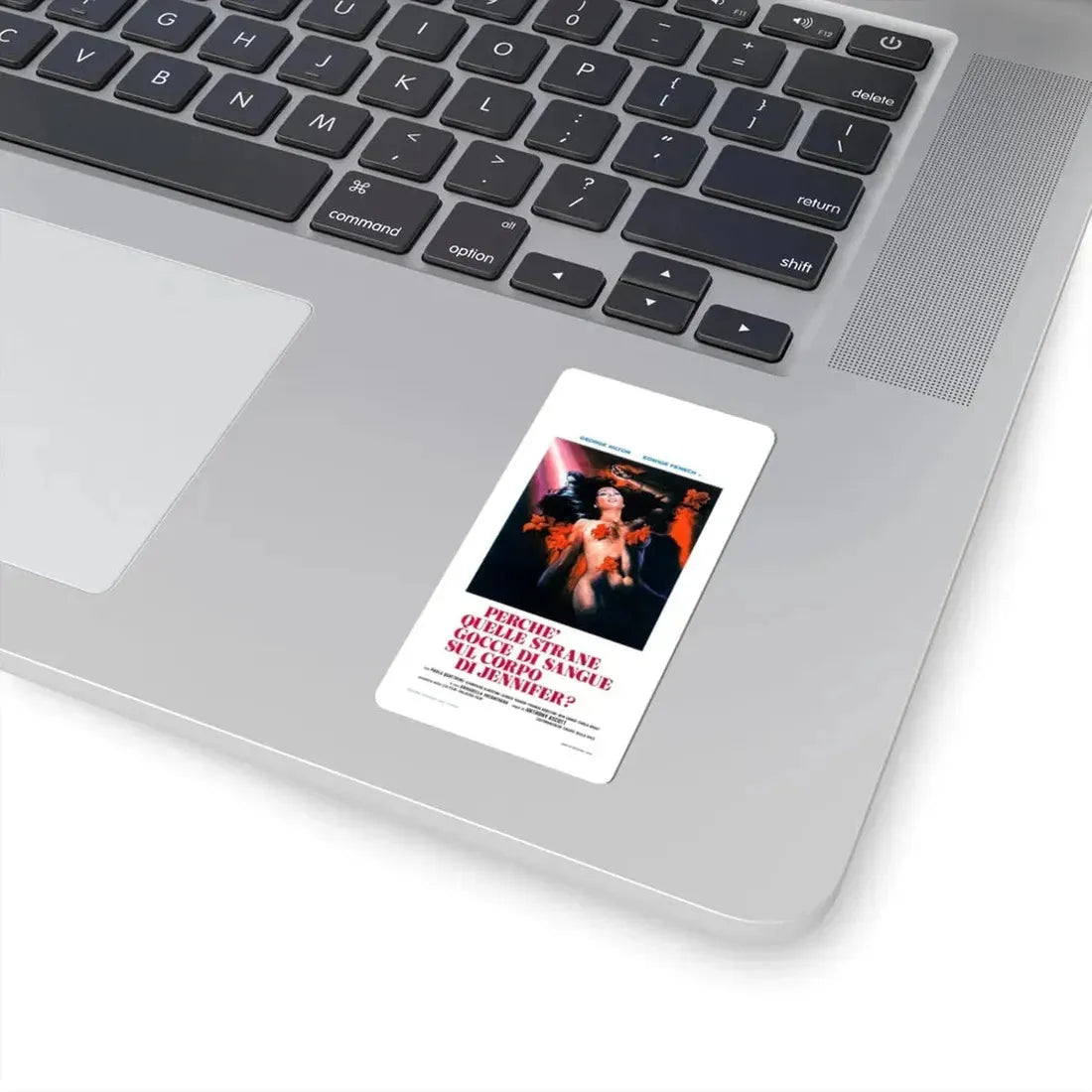 THE CASE OF THE BLOODY IRIS (ITALIAN) 1972 Movie Poster - STICKER Vinyl Kiss-Cut Decal - The Sticker Space