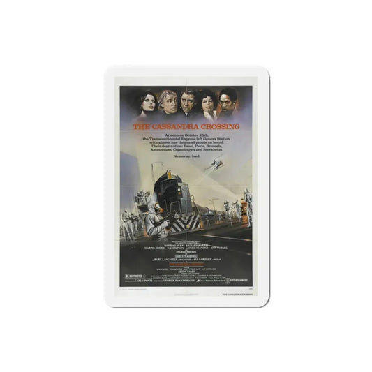 The Cassandra Crossing 1977 Movie Poster Refrigerator Magnet 2 Inch - The Sticker Space