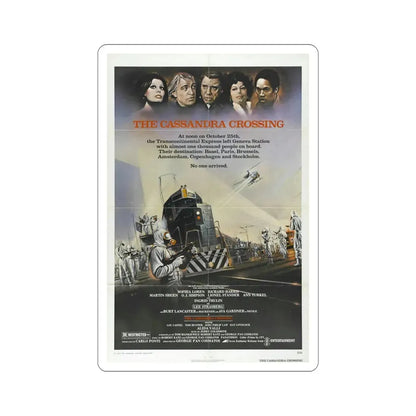 The Cassandra Crossing 1977 Movie Poster STICKER Vinyl Die-Cut Decal 5 Inch - The Sticker Space