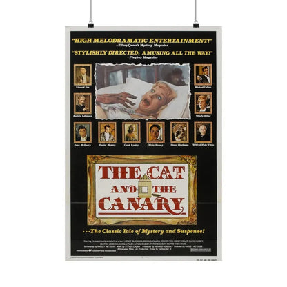 THE CAT AND THE CANARY 1978 - Paper Movie Poster 20″ x 30″ Matte - The Sticker Space