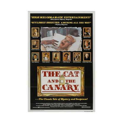 THE CAT AND THE CANARY 1978 - Paper Movie Poster - The Sticker Space