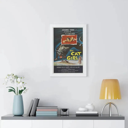 THE CAT GIRL 1957 - Framed Movie Poster - The Sticker Space