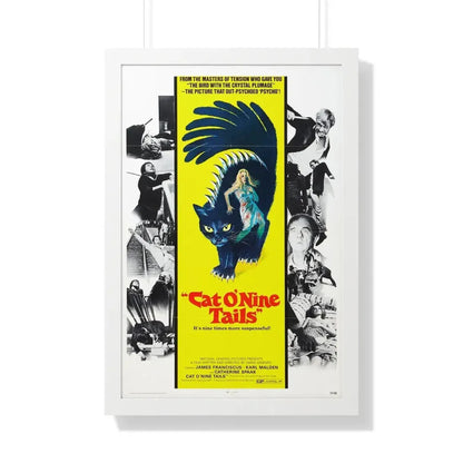 THE CAT O'NINE TAILS 1971 - Framed Movie Poster 20" x 30" White - The Sticker Space