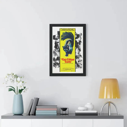 THE CAT O'NINE TAILS 1971 - Framed Movie Poster - The Sticker Space