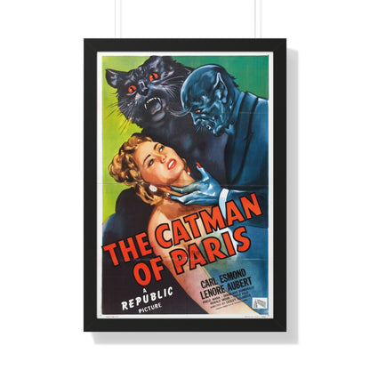 THE CATMAN OF PARIS (2) 1946 - Framed Movie Poster-20" x 30"-The Sticker Space