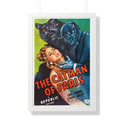 THE CATMAN OF PARIS (2) 1946 - Framed Movie Poster-20" x 30"-The Sticker Space