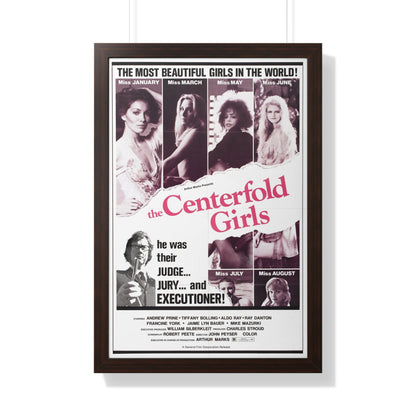 THE CENTERFOLD GIRLS 1974 - Framed Movie Poster-20" x 30"-The Sticker Space