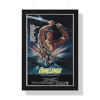 THE CHALLENGE 1982 - Framed Movie Poster-16″ x 24″-The Sticker Space