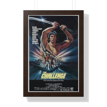 THE CHALLENGE 1982 - Framed Movie Poster-16″ x 24″-The Sticker Space