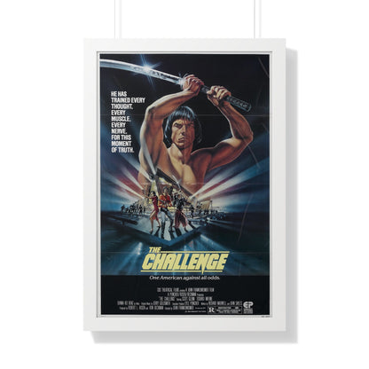 THE CHALLENGE 1982 - Framed Movie Poster-20" x 30"-The Sticker Space