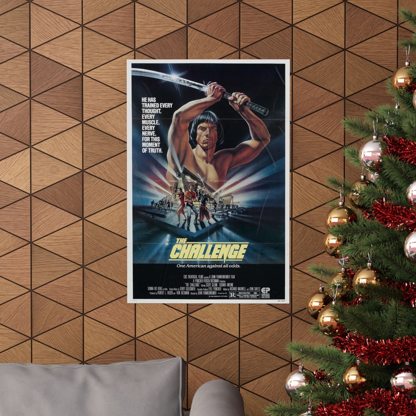 THE CHALLENGE 1982 - Paper Movie Poster-The Sticker Space